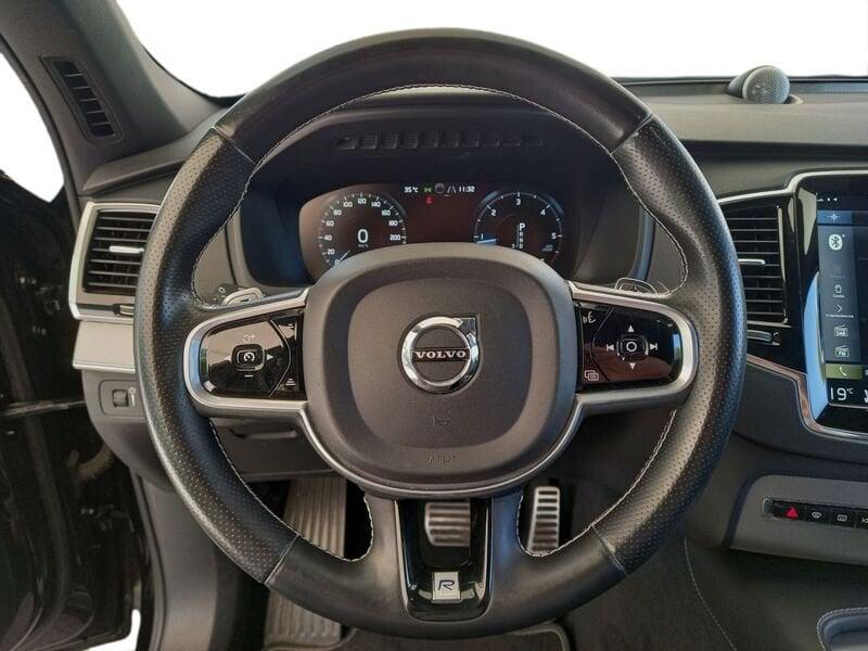 Volvo XC90 D5 235 CV AWD Automatica NAVI TETTO LED R-design 7 posti