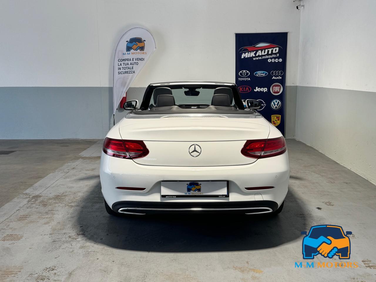 Mercedes C 220 D Sport 9G-Tronic Plus Cabrio TAGLIANDI MERC