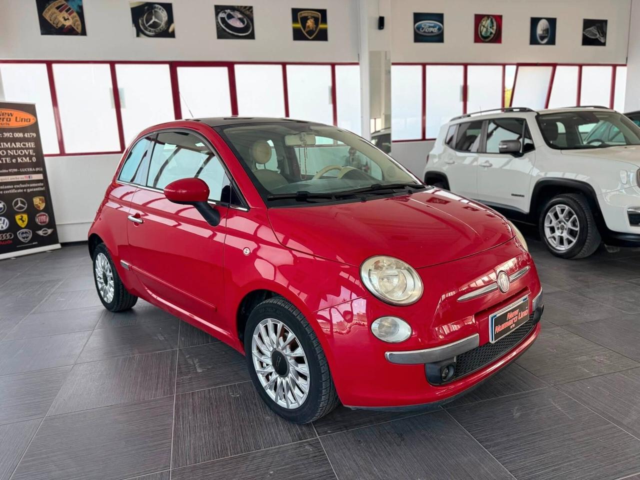Fiat 500 1.2 Benzina 69cv Lounge 2011