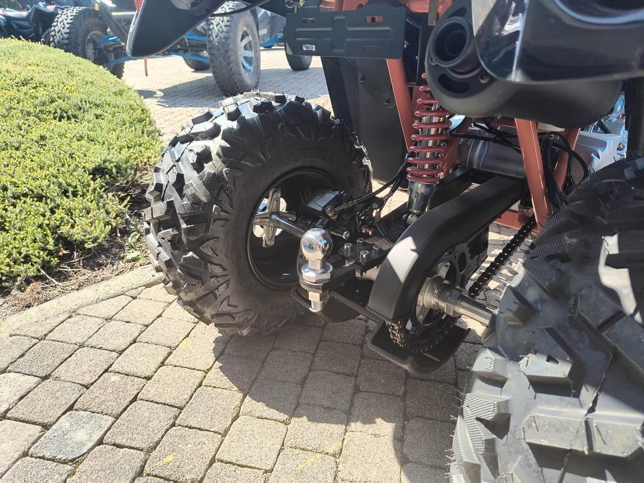 Quad kayo au 200 agricolo trattore targa gialla