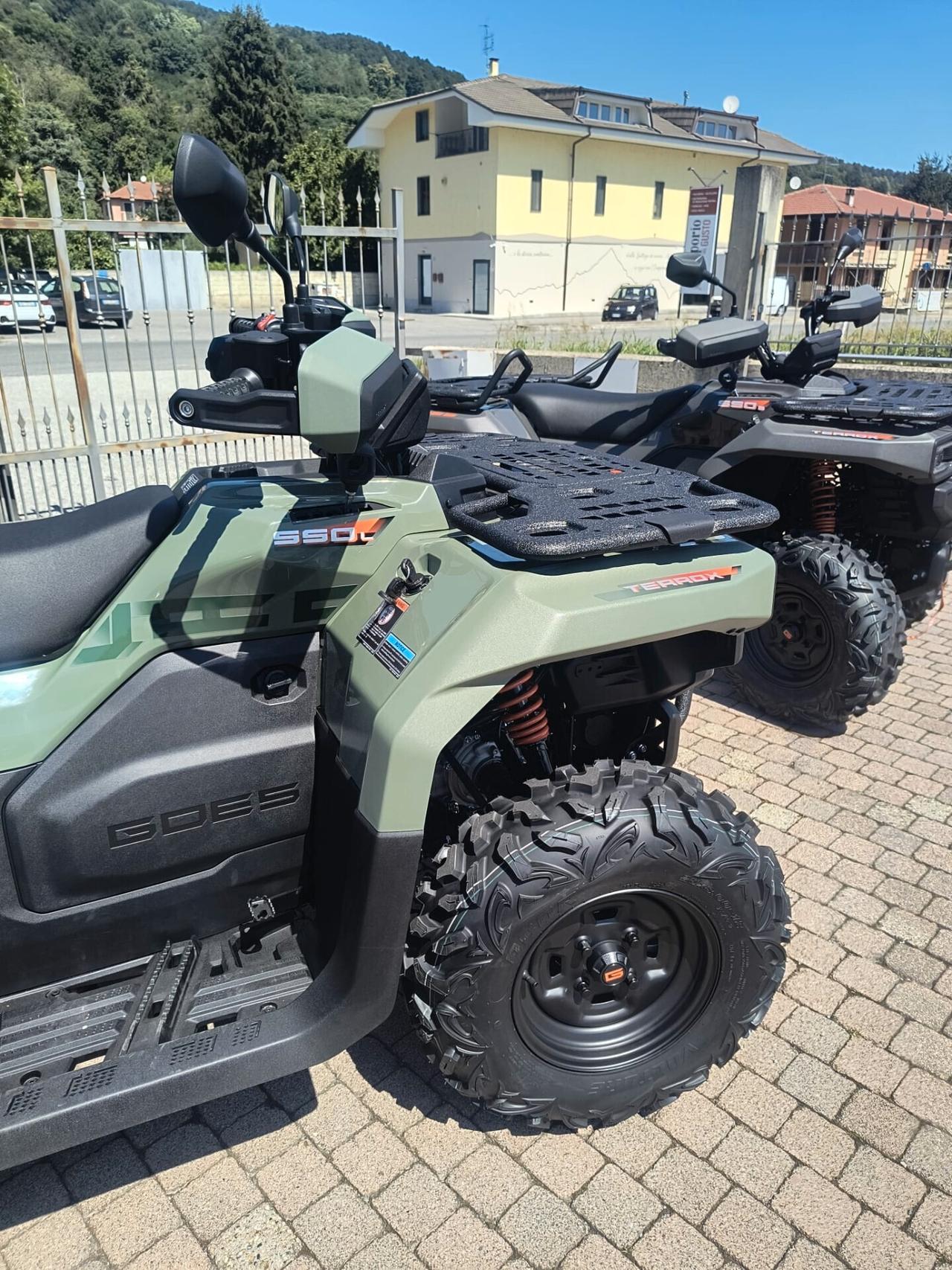 QUAD TERROX 550 L EPS targa gialla