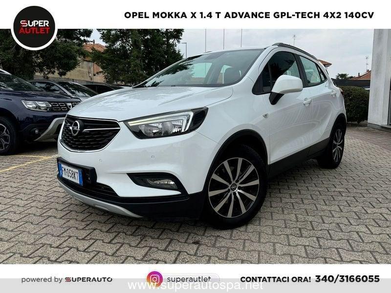 Opel Mokka X 1.4 Turbo GPL-Tech 140cv Advance 4x2