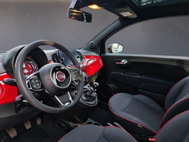 FIAT 500 500 1.0 Hybrid Red
