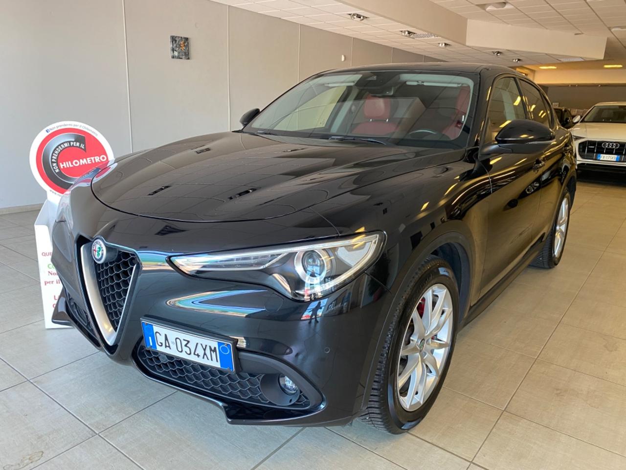 Alfa Romeo Stelvio 2.2 190 CV AT8 Executive Pelle ROSSA