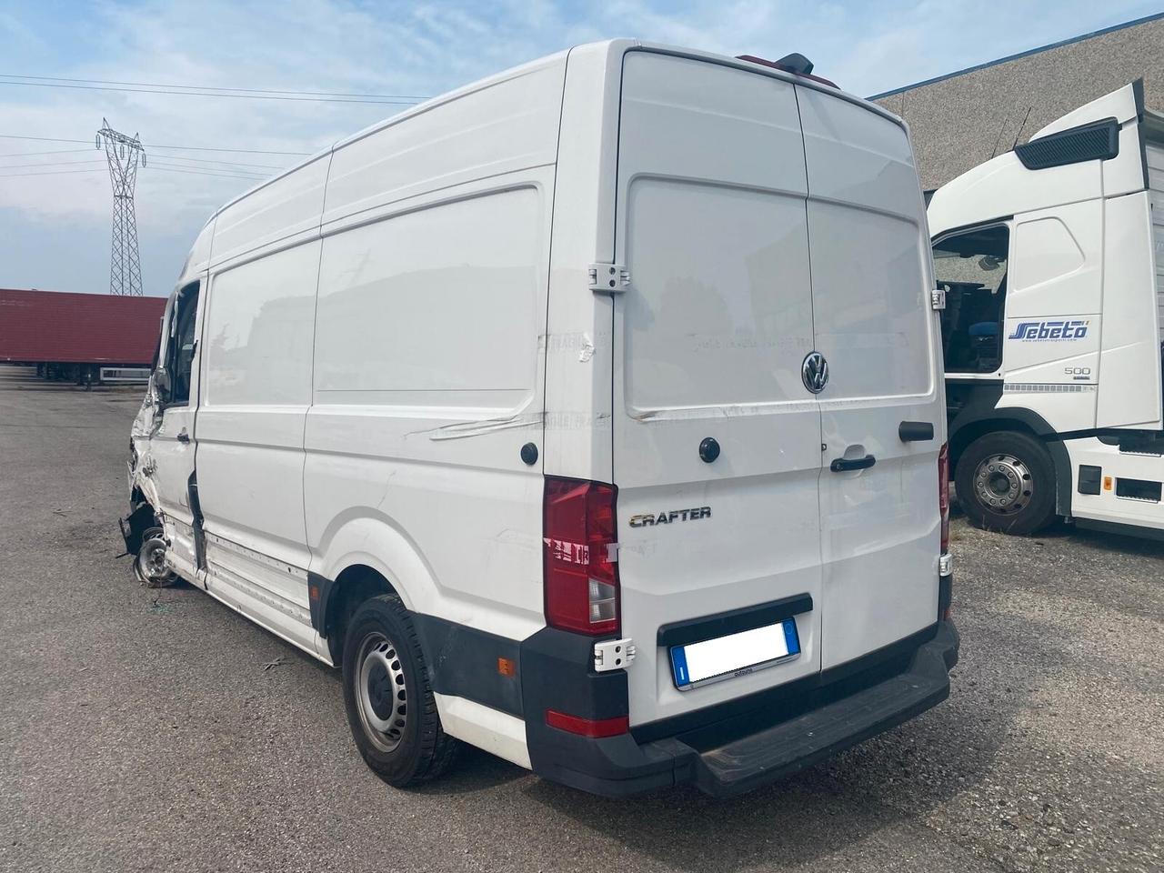 Volkswagen Crafter 30 2.0 TDI 140cv L3H3 PM-TA INCIDENTATO