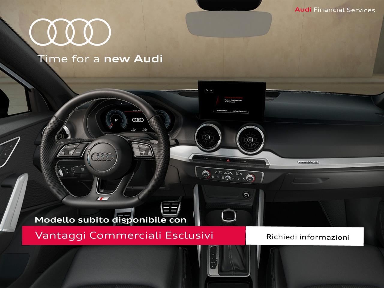 Audi Q2 35 2.0 tdi identity black quattro s-tronic