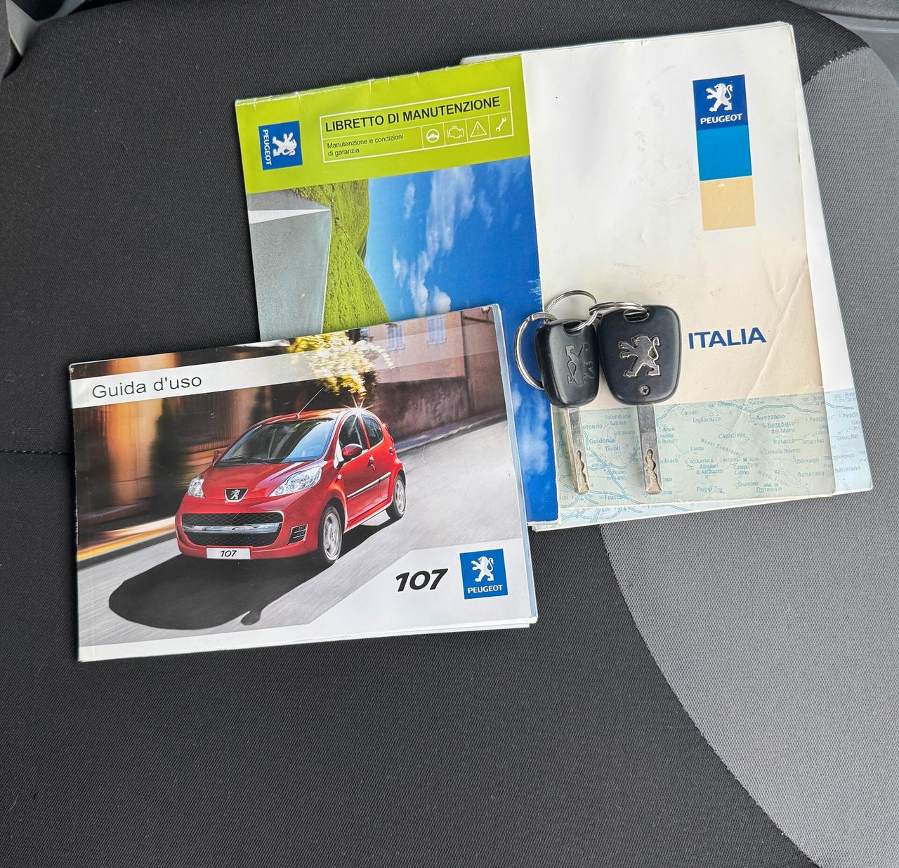 Peugeot 107 1.0 50kW Benz *78.000 km UNICO proprietario*