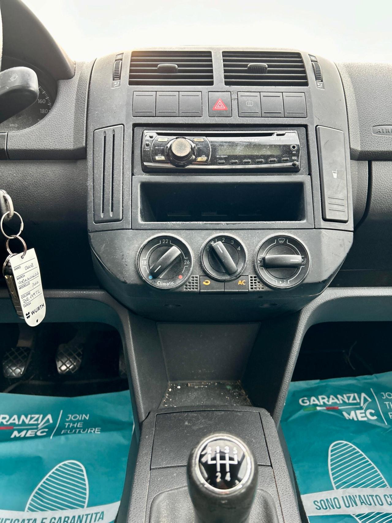 Volkswagen Polo 1.4 80CV 16V 3p. Comfort. BiFuel G - ok neopatentato