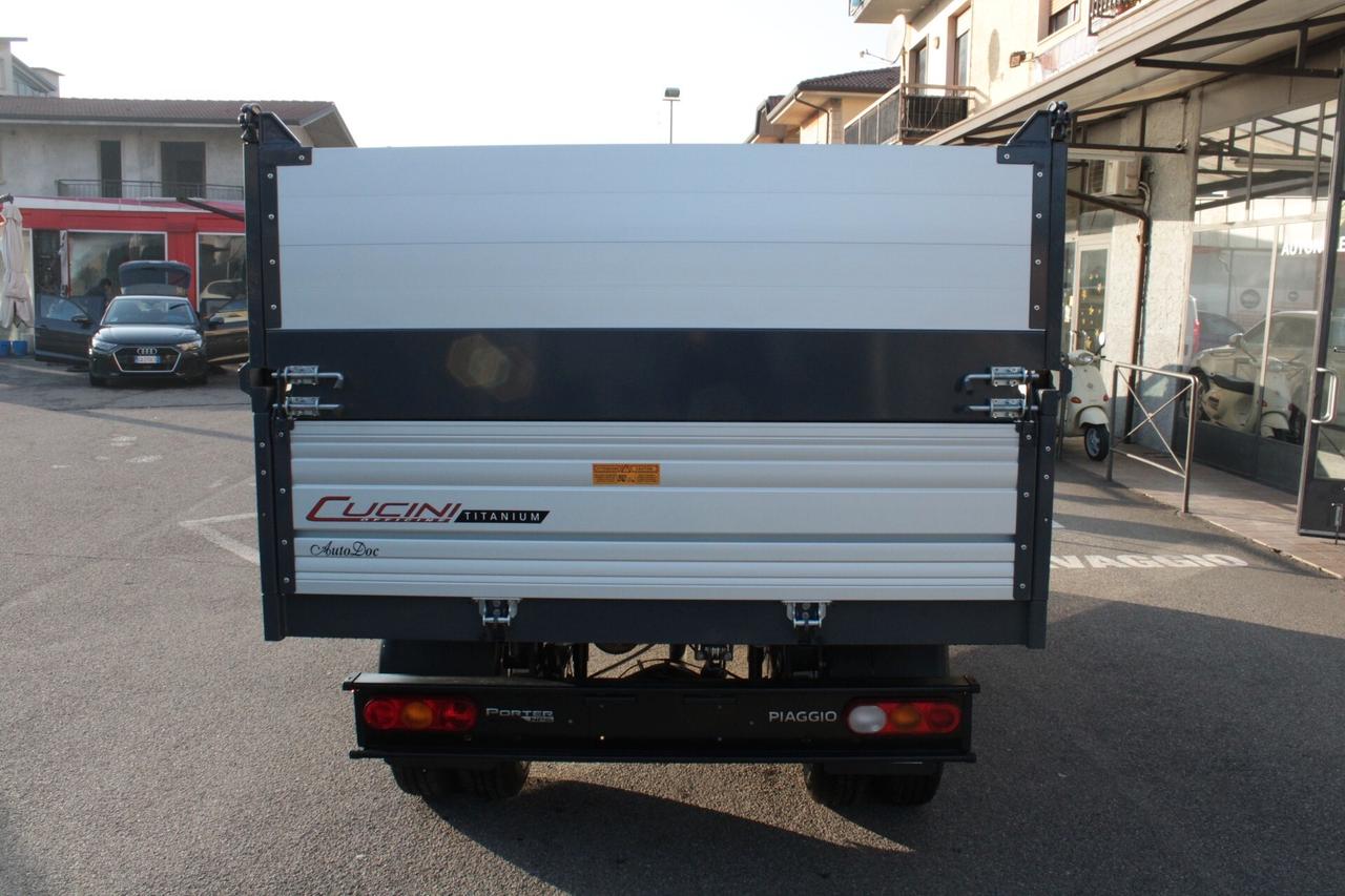 Piaggio Porter NP6 CUCINI RUOTA GEMEL, PIANALE RIBALTAB TRILATERALE