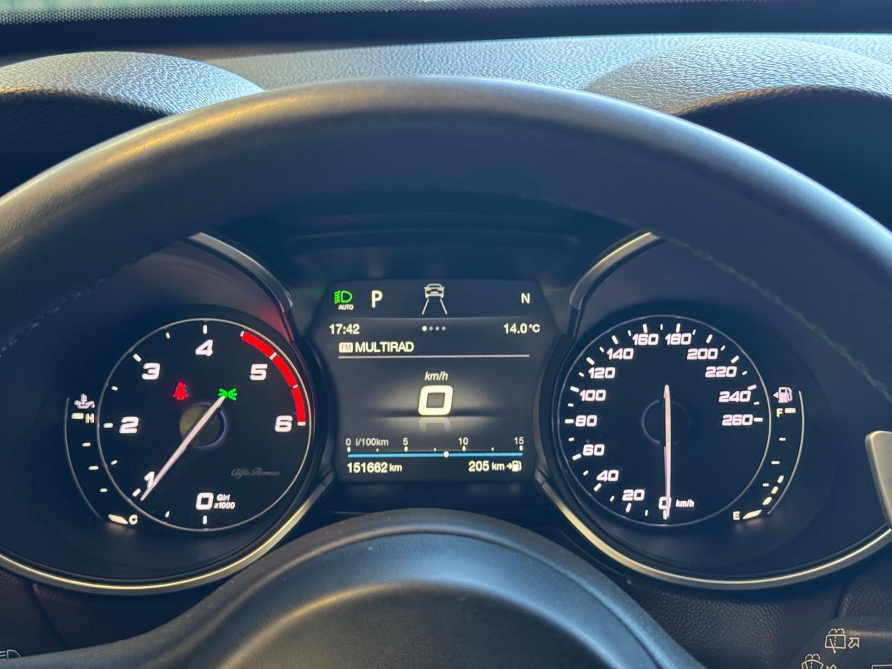 Alfa Romeo Stelvio 2.2 Turbodiesel 210 CV AT8 Q4 Ti