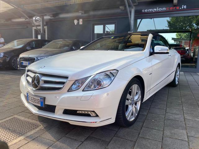 MERCEDES-BENZ E 200 CGI Cabrio BlueEFFICIENCY Avantgarde SOLO 64.000Km