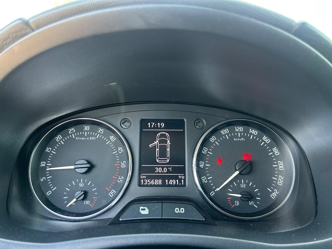Skoda Fabia 1.2 TDI 75CV 5 porte-2014/CLIMA/SENSORI