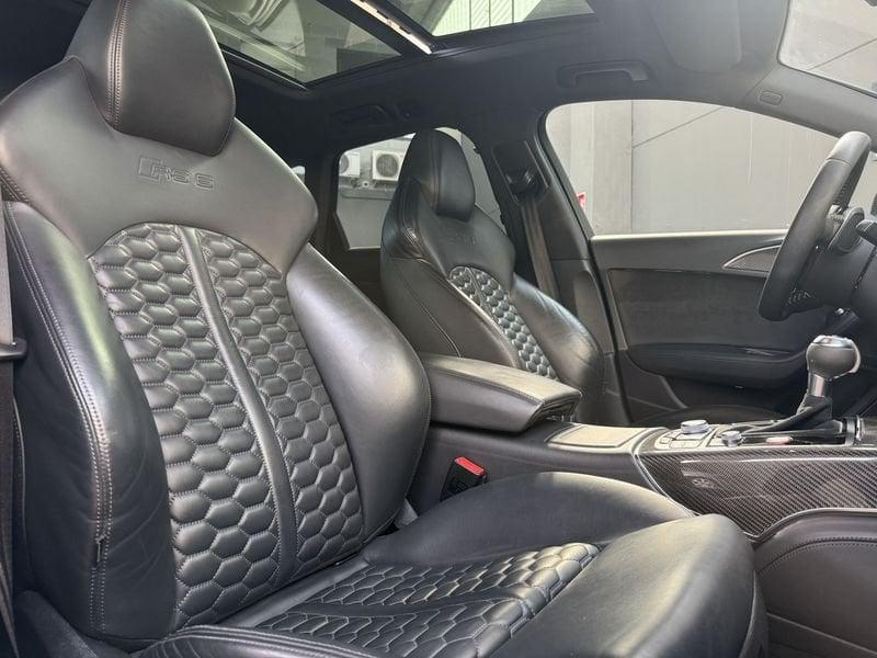 Audi A6 RS6 Avant 4.0 tfsi quattro tiptronic Tetto Matrix Carbonio