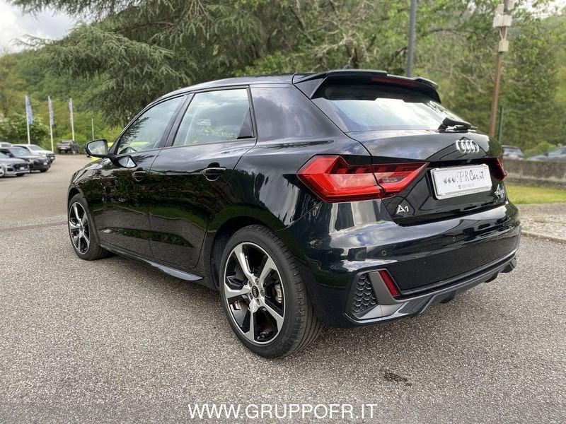 Audi A1 2ª serie SPB 30 TFSI Identity Black