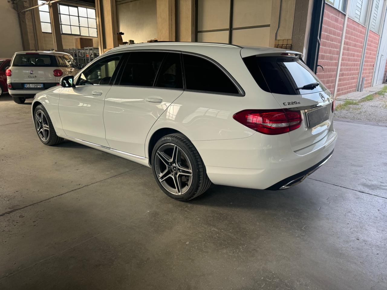 Mercedes-benz C 220 d S.W. 4Matic Auto GANCIO TETTO
