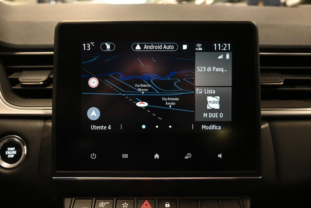 RENAULT CAPTUR 1.0 TCE 90CV TECHNO ( FARI LED - TETTO BICOLORE - NAVI - MIRROR - PDC - TELECAMERA POST. - CERCHI 17 )