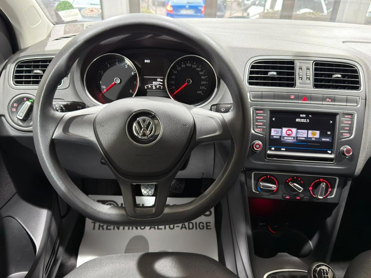 VOLKSWAGEN POLO 1.0 75CV 5P 2016 80.000KM