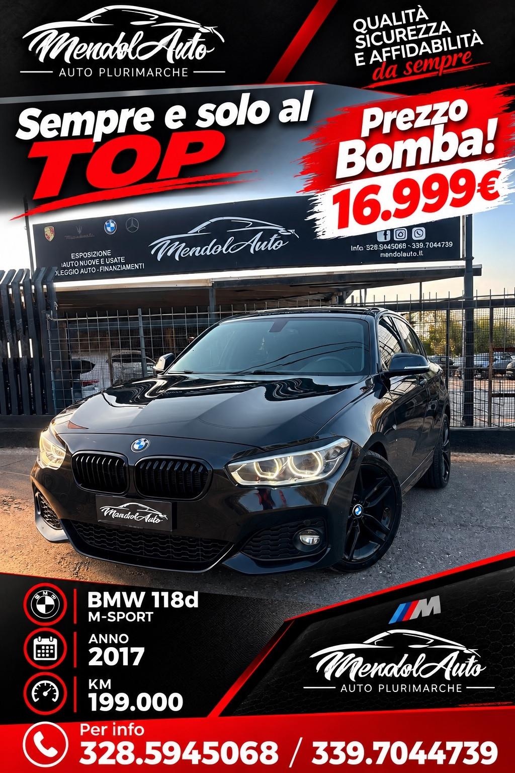 Bmw 118 118d 5p. Msport