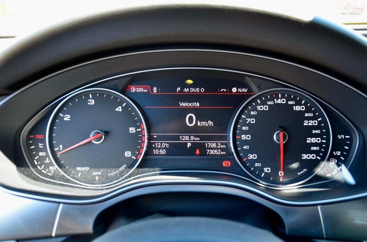 AUDI A6 3.0 TDI S-LINE INT+EXT QUATTRO 218cv S-TRONIC, UFF ITALIANA, EURO 6B, XENO, 20", PELLE, PERMUTE