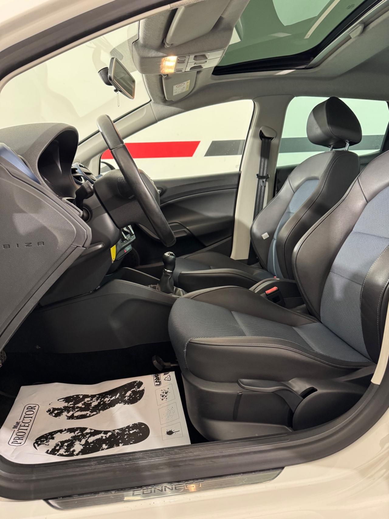 Seat Ibiza 1.4 TDI 75 CV CR 5p. Style TETTO APRIBILE - NEOPATENTATI - APPLE CARPLAY E ANDROID AUTO