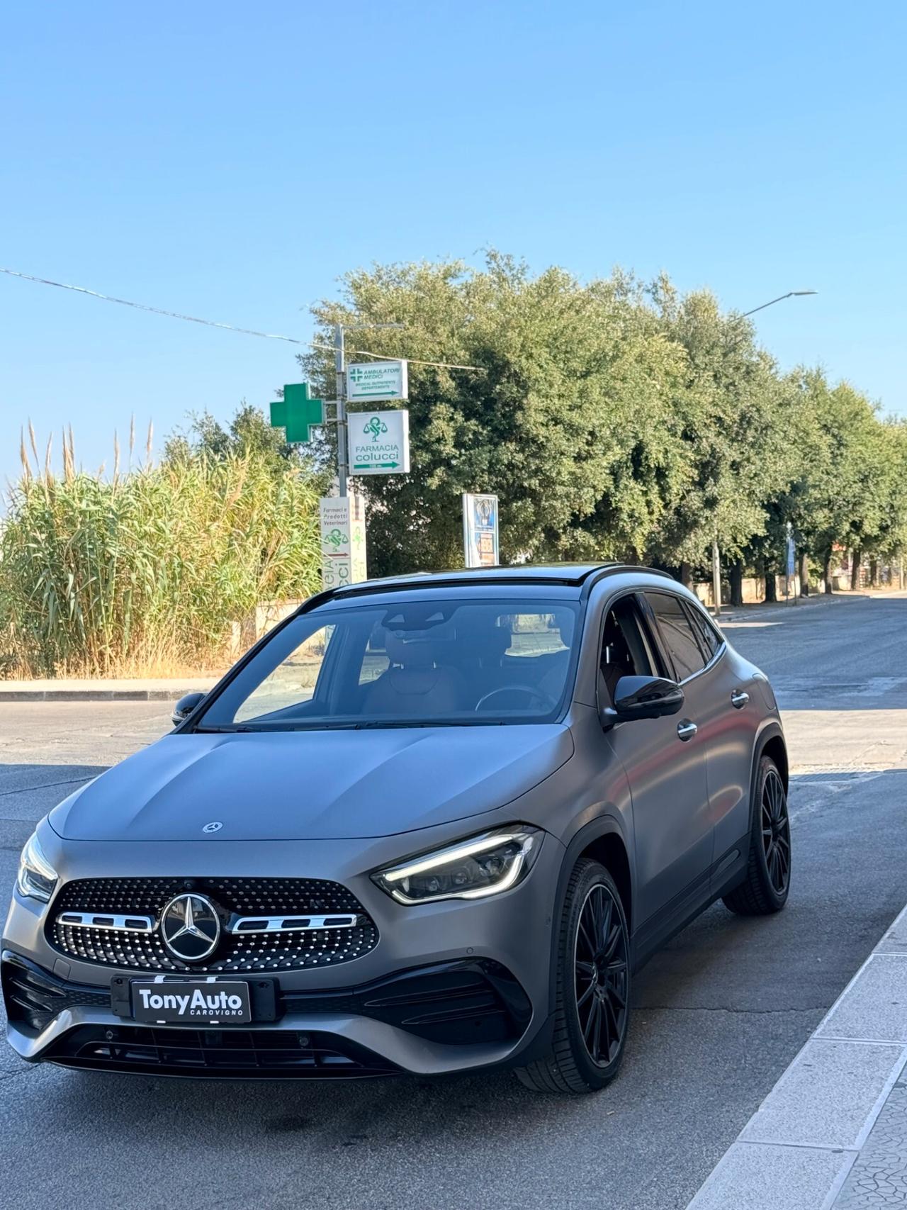 Mercedes-benz GLA 250 Premium auto AMG LINE CON TETTO APRIBILE/PANORAMICO,LUCI SOFFUSE,TELECAMERA,APPLE CARPLAY,ANDROID AU