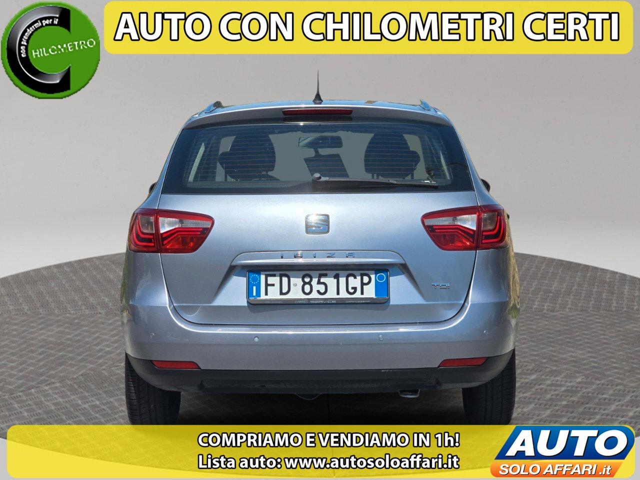 Seat Ibiza ST 1.4 TDI CR STYLE 43.000KM!! EURO6B 90CV NEOPATENTATI/RATE/PERMUTE