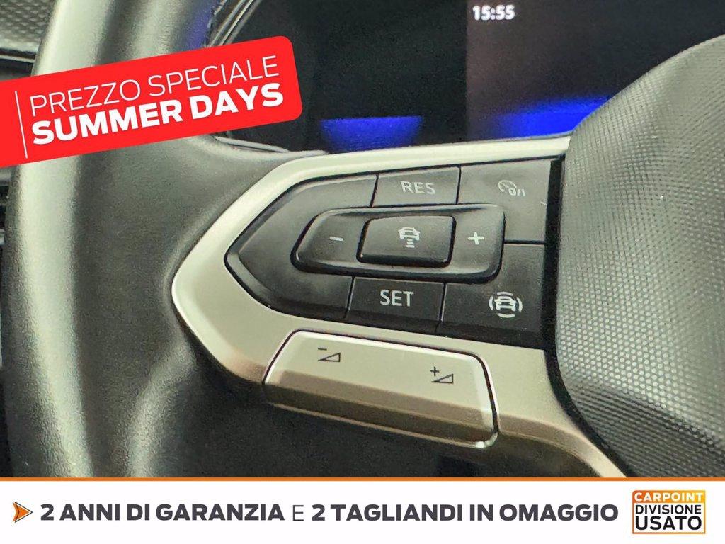 VOLKSWAGEN T-cross 1.0 tsi style 110cv dsg del 2023