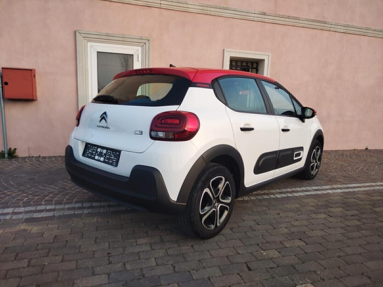Citroen C3 Shine tetto rosso