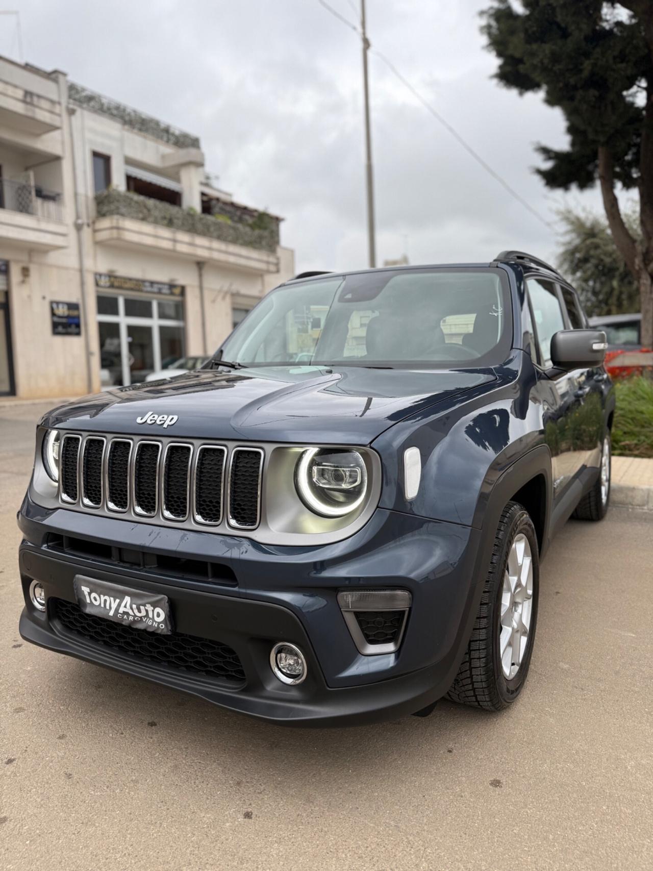 Jeep Renegade 1.6 mjt Limited 130cv FULL LED,NAVI,APP CONNECT,AZIENDALE JEEP ITALIA CON GARANZIA 1 ANNO