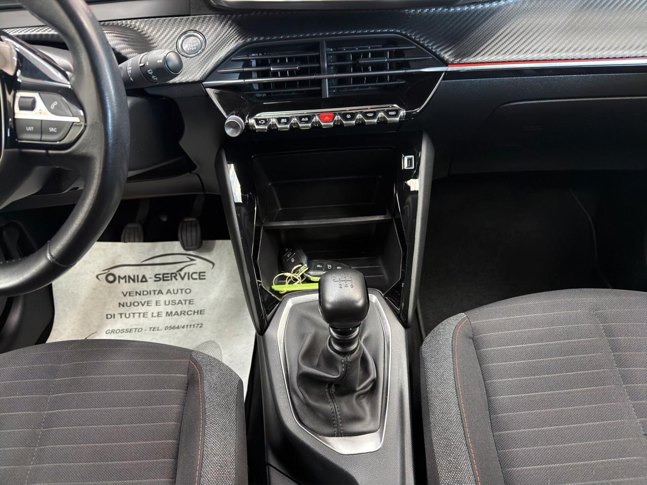 Peugeot 208 BlueHDi 100 Stop&Start 5 porte Active Tetto nero