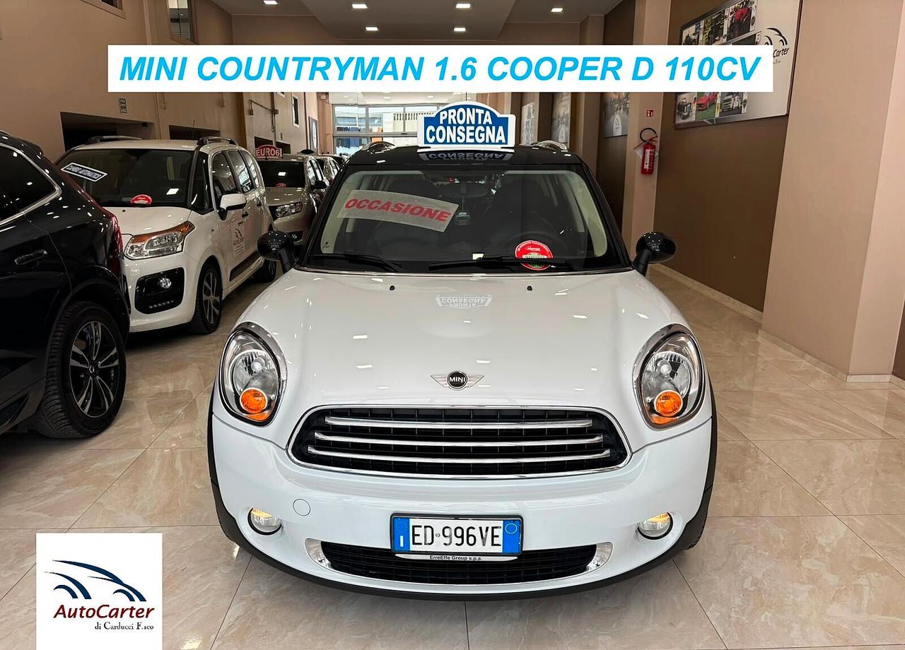 Mini Cooper D Countryman 1.6 diesel 110CV