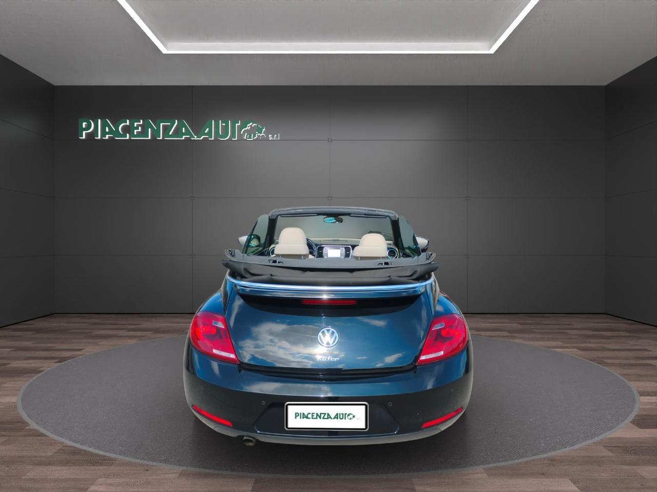 Volkswagen Maggiolino Cabrio 1.2 tsi Design.NAVIGATORE.SEDILI RISCALDATI