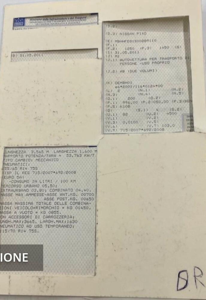 Nissan Pixo 1.0 5 porte Acenta