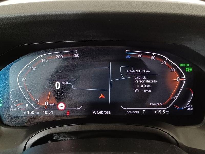 BMW Serie 3 G21 2019 Touring Diese 320d Touring mhev 48V xdrive Msport auto