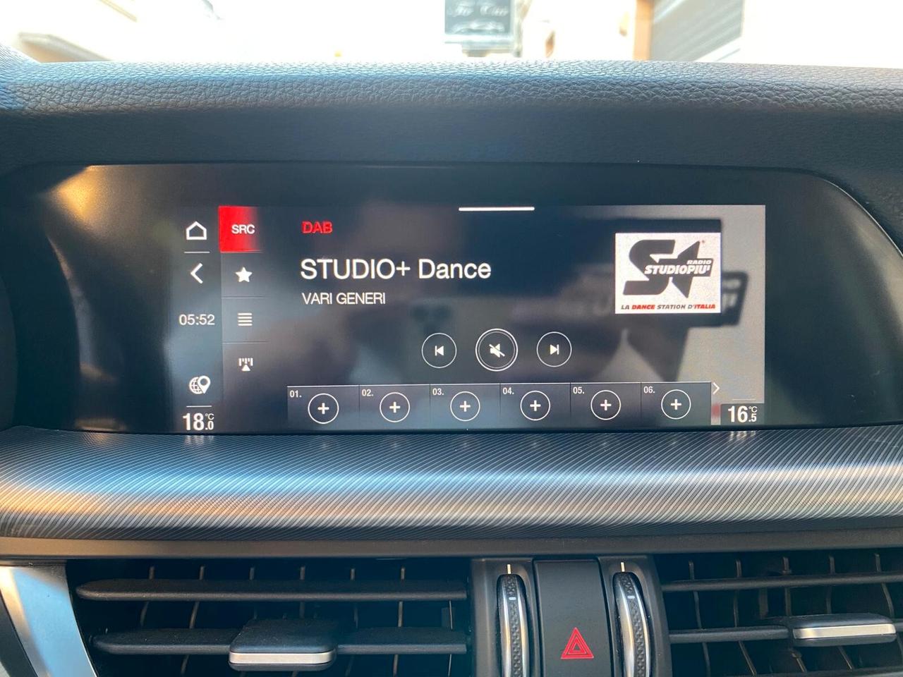 ALFA ROMEO STELVIO SPRINT 2.2 190CV RWD PELLE NAVI CAM CARPLAY ANNO 2021