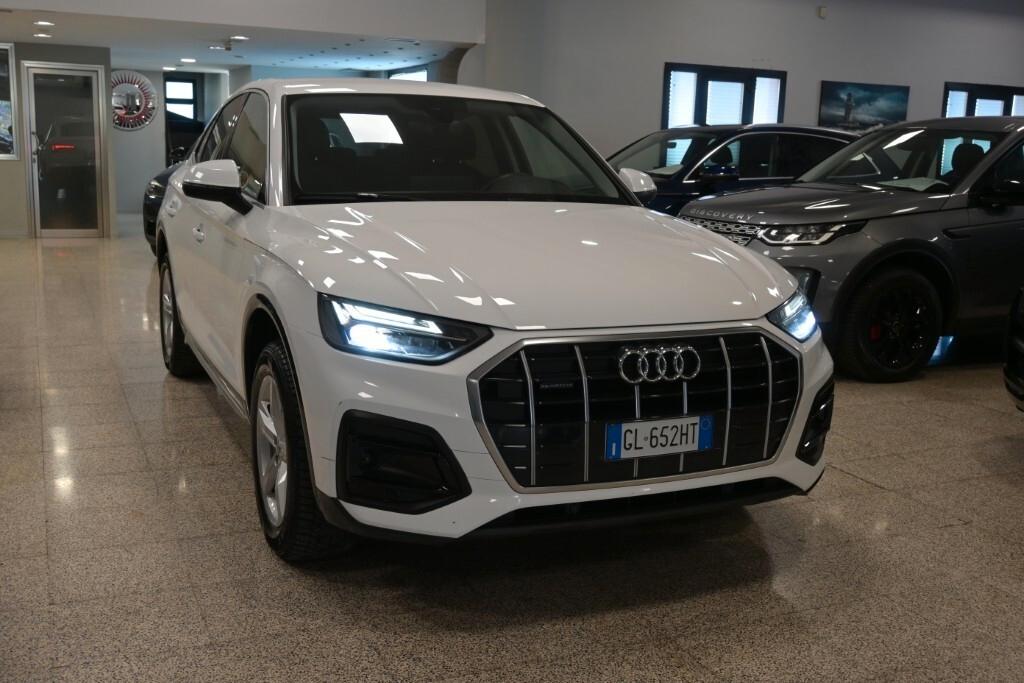 AUDI Q5 SPORTBACK 40 TDI 204CV S-TRONIC QUATTRO BUSINESS ADVANCED ( FARI LED - VIRTUAL COCKPIT - ADAPTIVE CRUISE - CLIMA TRIZONA - NAVI - MIRROR - PDC - CERCHI 18 )