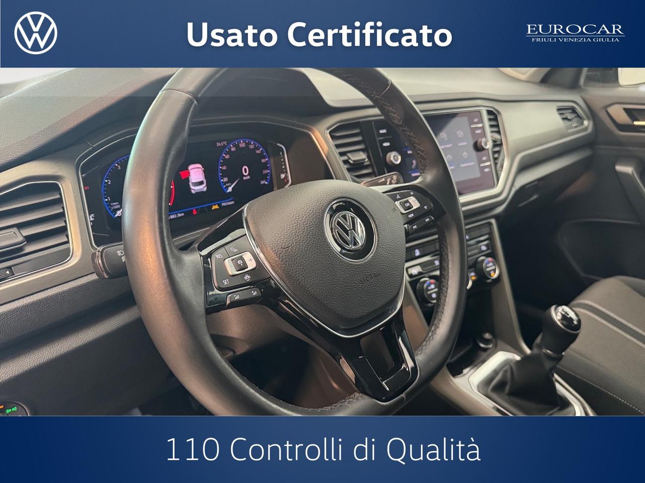 Volkswagen T-Roc 1.0 tsi style 115cv