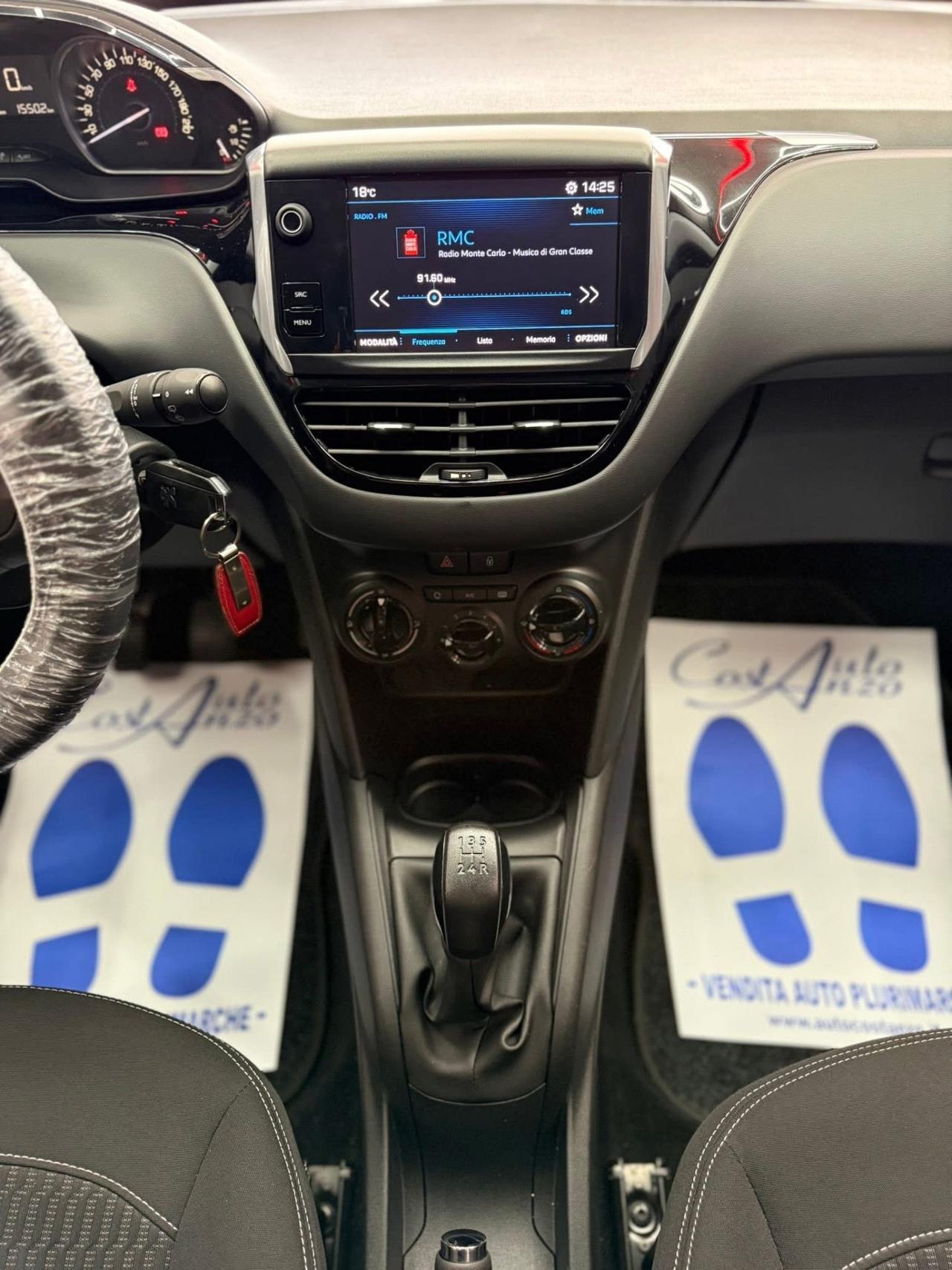 Peugeot 208 1.2 Benzina 82 cv 9556 KM UNICA