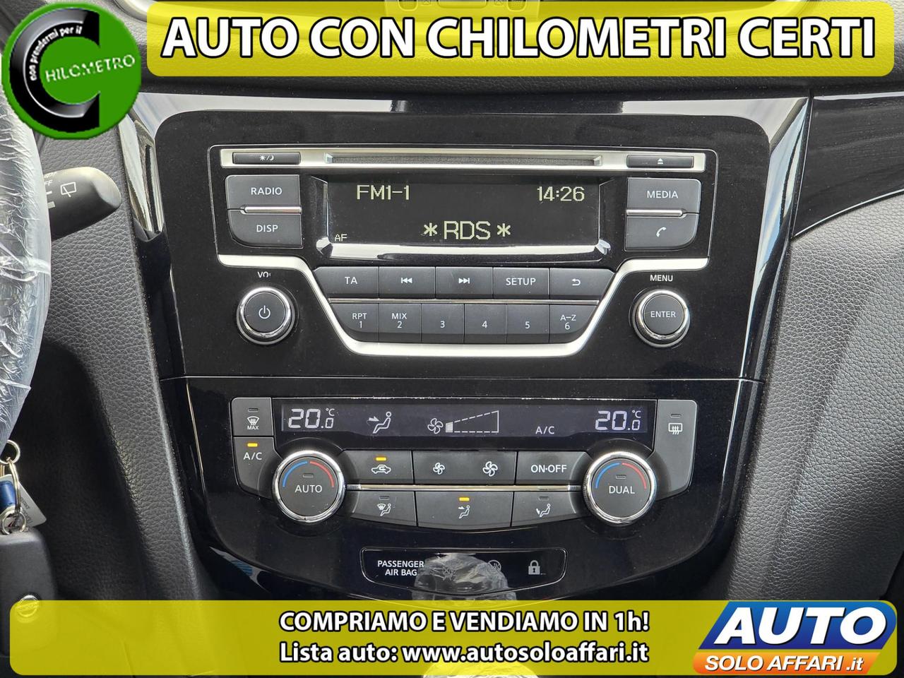 Nissan Qashqai 1.5 DCI 110CV EURO6B UNIPROPRIETARIO RATE/PERMUTE