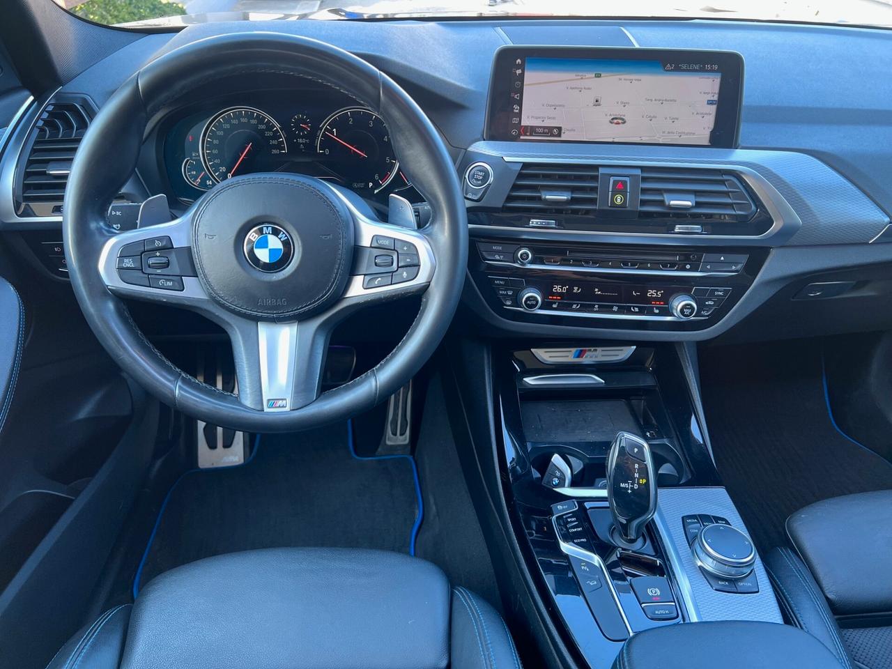 Bmw X3 xdrive20d Msport 190cv auto TETTO/CAMERA/LED/19;