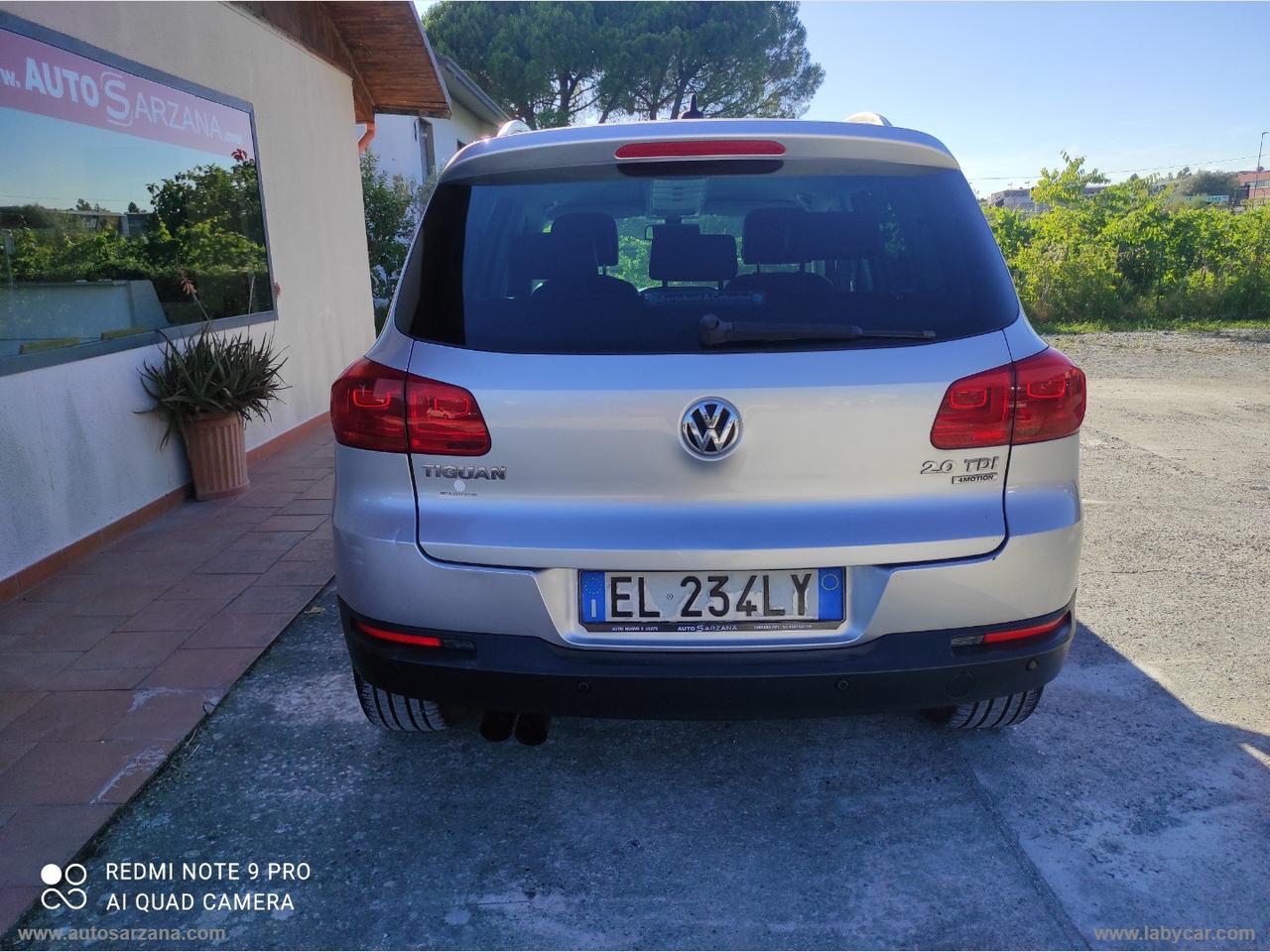 VOLKSWAGEN Tiguan 2.0 TDI 140CV 4MOT. Track & Style 3 ANNI GARANZIA - - 15GG SODDISFATTI O RIMBORSATI