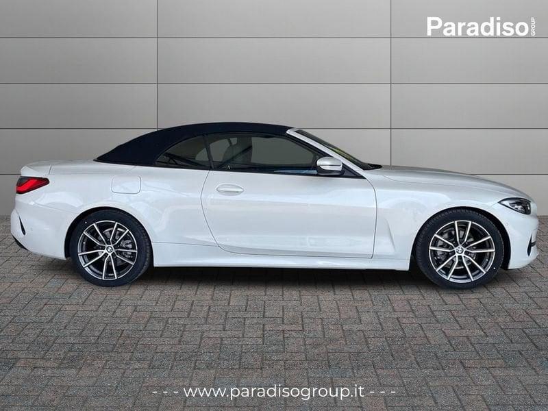 BMW Serie 4 420D CABRIO 2023 - KM0 | 190CV DIESEL | LUXURY
