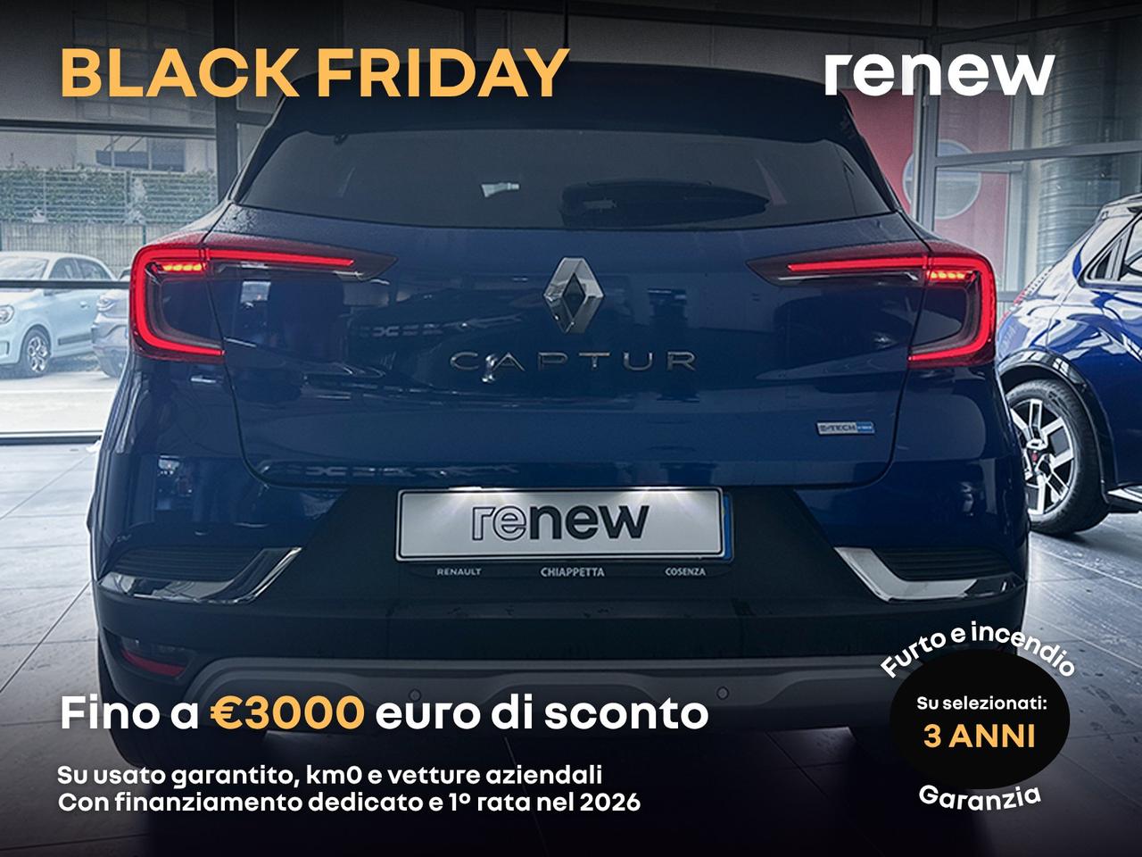 Renault Captur 1.6 e-tech hybrid intens 145cv auto