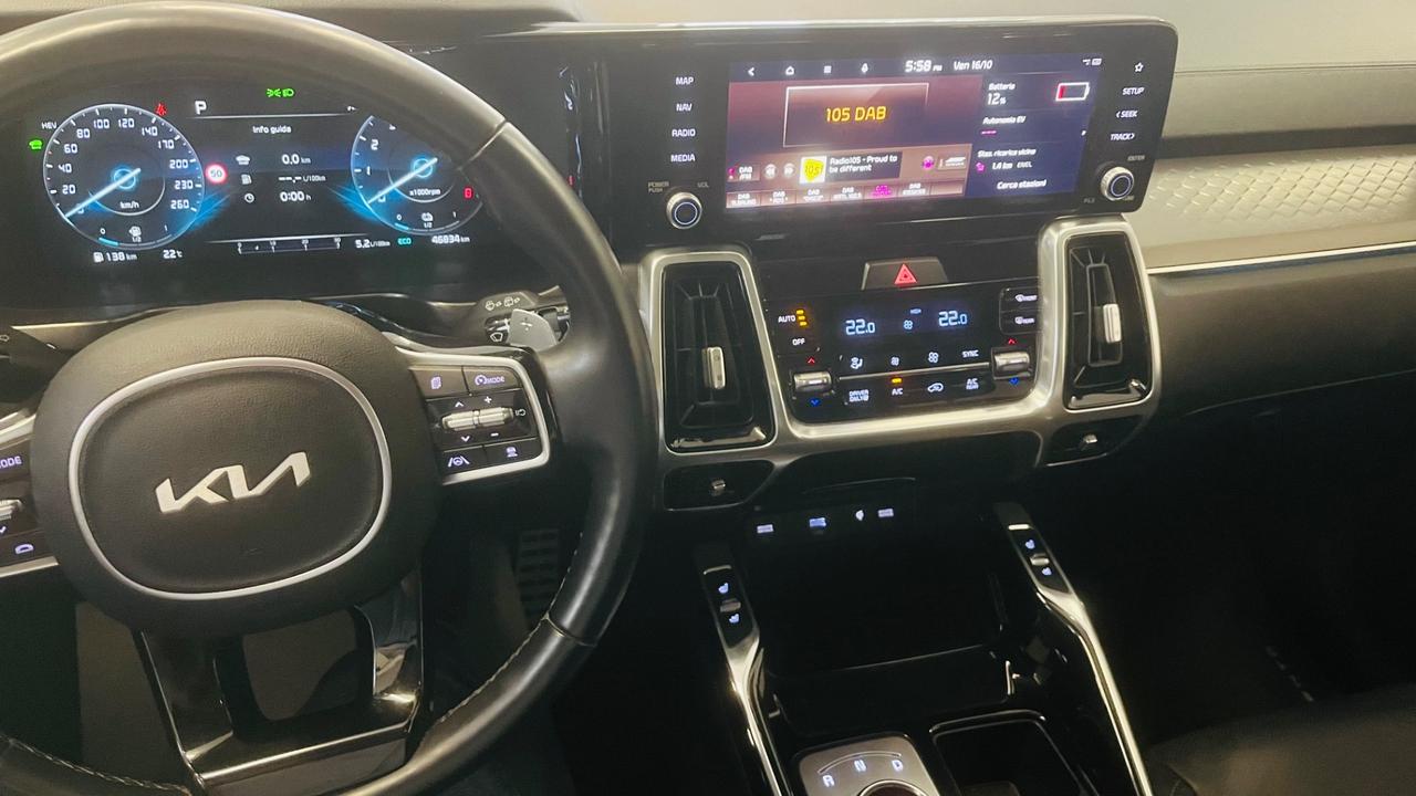 Kia Sorento 1.6 T-GDi PHEV AT6 4WD Evolution 7 Posti - Gancio Traino