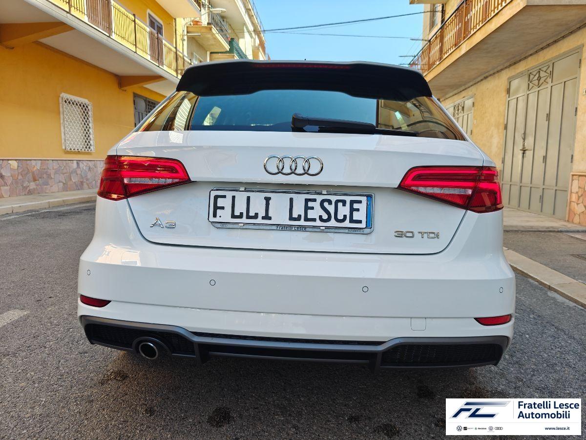 AUDI - A3 Sportback 30 1.6 tdi Admired S-line 116cv s-tronic (Conto vendita - Pronta Consegna)
