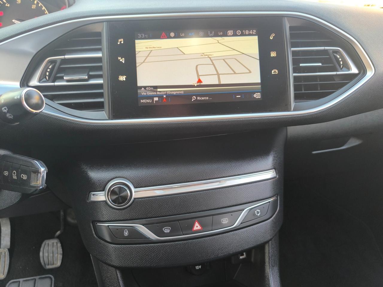PEUGEOT 308 SW 1.5 HDI 130cv ALLURE 11/2019 1PROPIETARIO NAV/LED/SENS.ANT/POST