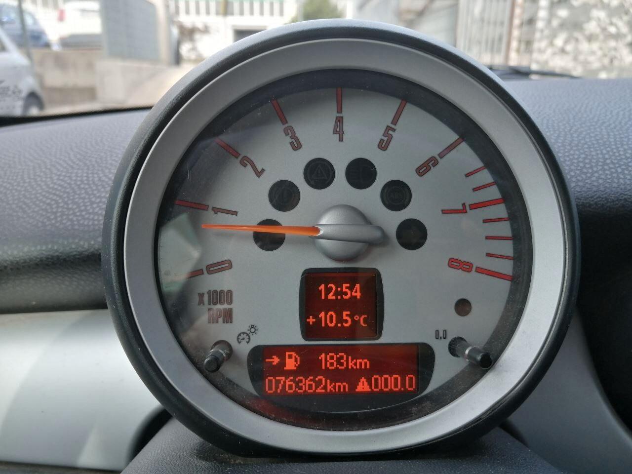 Mini 1.6 16V Cooper Unico Proprietario