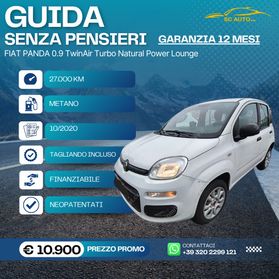 Fiat Panda 0.9 t.air t. natural power Lounge 70cv