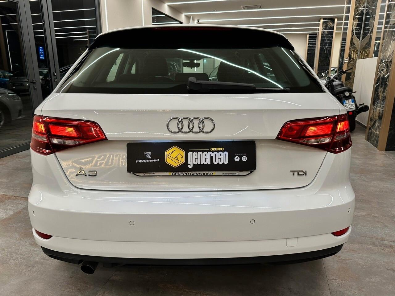 Audi A3 SPB 1.6 TDI Sport 110 CV 2016