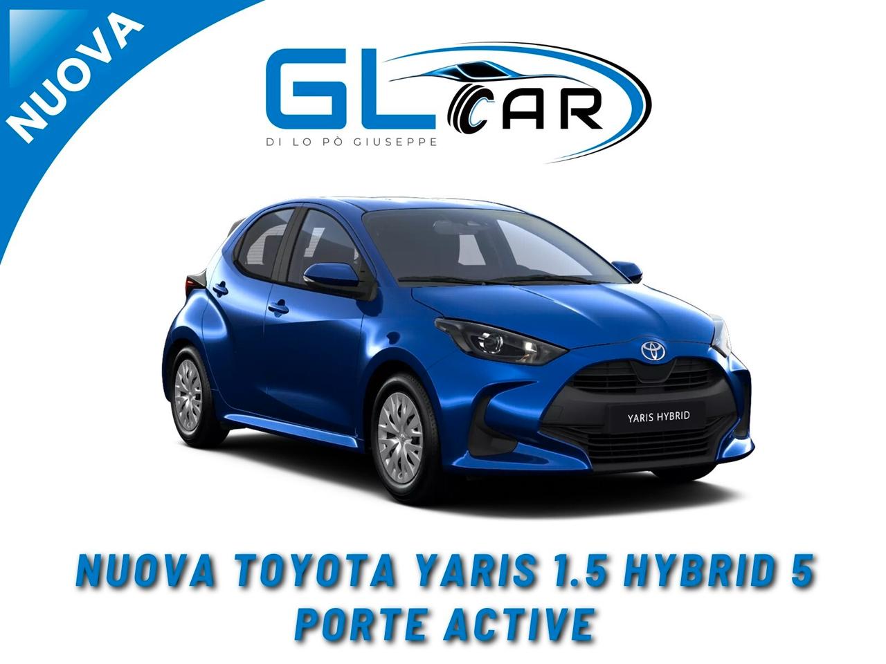 NUOVA Toyota Yaris 1.5 Hybrid 5 porte Active